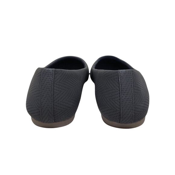 Dr Scholl's Women Giorgie Ballet Flats Size US 7M Black Chevron Print - Picture 6 of 7